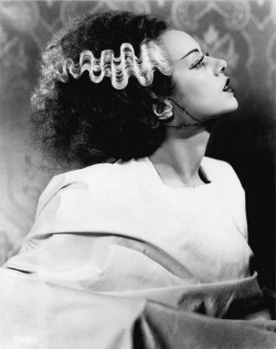 Elsa Lanchester, Bride of Frankenstein, 1935.