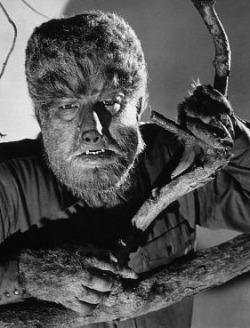 Lon Chaney, jr. The Wolfman, 1941.