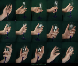 okamikyru:  Hand Poses by Melyssah6 I stumbled upon these and