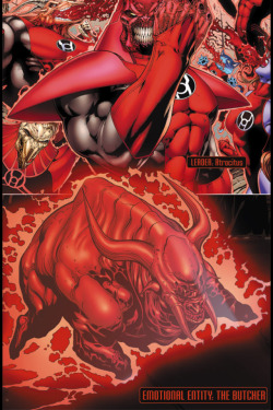 Red Lantern Entity.