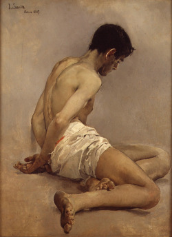 enola-gay: Joaquín Sorolla, Academical painting from nature,