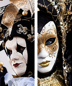 shinjis9:  Carnevale di Venezia ► black, gold, silverx x x