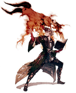 binary-scroll:  Final Fantasy XIV Summon Artwork 