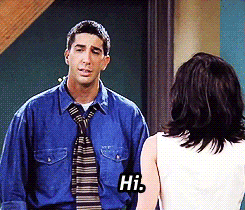 monteithmichele:  FRIENDS repeated quotes:Ross’s “Hi”Phoebe’s