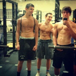 fityoungstuds:  Gettin swole with @slatonzac and @stevenleventhal