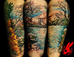 fuckyeahtattoos:  Custom tattoo by Jackie Rabbit@ Star City Tattoo4202
