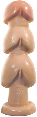 lovesextoys:  3 Bangs For Your Butt Suction - Large - Flesh I