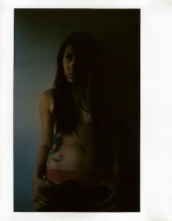 Andrea Janelle shot by Timothy PatrickFuji Instax 210