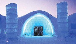 luxurytravelstylist-blog:  What is ICEHOTEL? A hotel built of