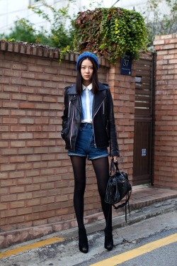 koreanmodel:  Street style: Irene Kim, shot by Park Jimin 