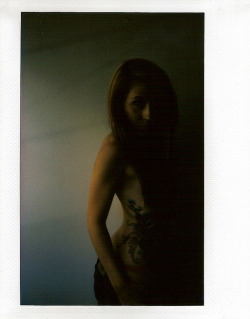 Andrea Janelle shot by Timothy PatrickFuji Instax 210