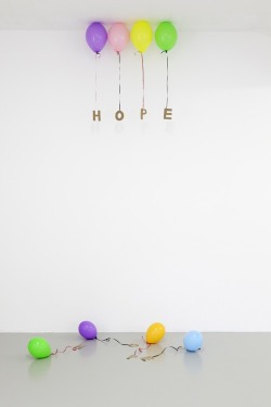  Hope - by Tim Etchells 