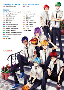 sleeknmatte:  The final information of the “Kuroko no Basket