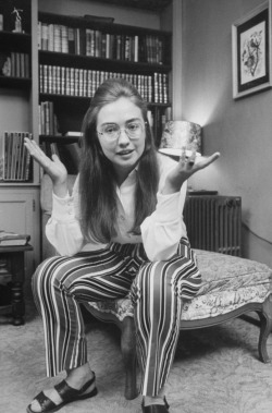 Hillary Clinton, 1969.