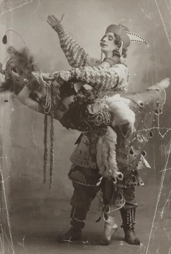 zolotoivek:  Mikhail Fokin and Tamara Karsavina in the first