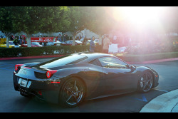 theautobible:  Ferrari Italia 458, Cars and Coffee, Irvine, California