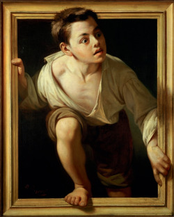 testchamber19:   Escaping Criticism, 1874, by Pere Borrell del