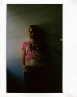 Andrea Janelle shot by Timothy PatrickFuji Instax 210