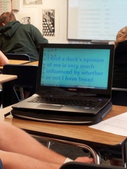 gerard-gay:  This was someone’s screen saver in my math class