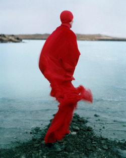 liquidnight:  Tim Walker Tilda Swinton Iceland, 2011 For W magazine,
