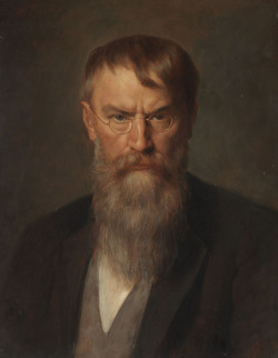 blastedheath:  Franz von Defregger (German, 1835-1921), Portrait