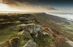 landscapelifescape:  Curbar, Peak District National Park, Derbyshire,