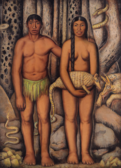 surrealappeal:  Alfredo Ramos Martinez, The First Americans (Mexican