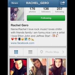 Follow my sistaaa @rachel_gero! She’s a lil cutie 👭