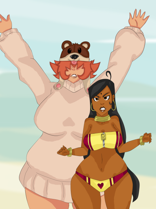 Gala and Grizzly fanart!