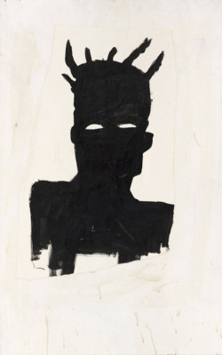 satanasa:  Jean-Michel Basquiat  Self portrait, 1983 