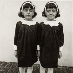 stealacarcass:  Diane Arbus, Identical Twins, Roselle, New Jersey,