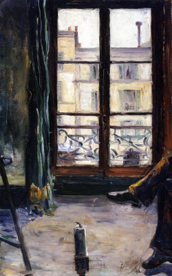 poboh:Montmartre Study, Studio, Paul Signac. French Neo Impressionist,