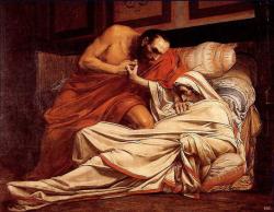 hadrian6:  The death of Tiberius. 1864. Jean Paul Laurens.  