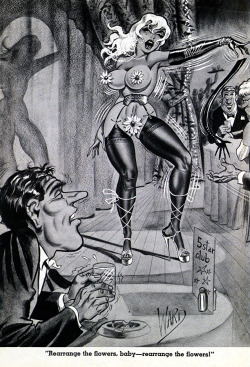      Burlesk cartoon by Bill Ward..   Scanned from the pages