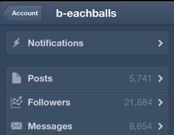 b-eachballs:  First 25 to reblog!  1 solo to 21.6k+  Must be