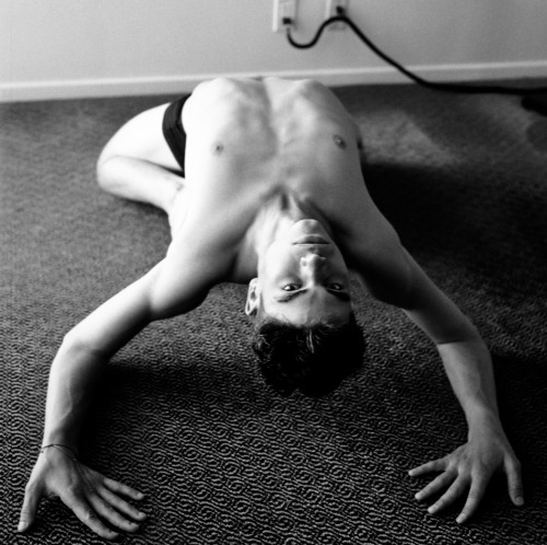 jviolini:  Mason Cutler (Vision), The Standard - Hollywood, April 2012 by Justin Violini Hasselblad with Ilford HP5 400 film 