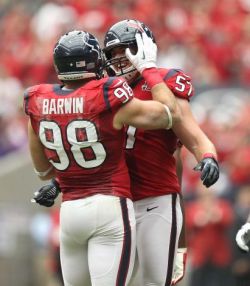 masculineform:  Houston Texans Linebackers Connor Barwin and