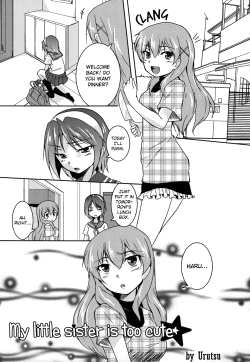 My Little Sister Is Too Cute by Urutsu An original yuri h-manga