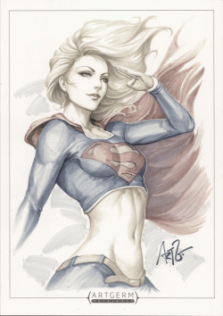 lj7stkok:  Supergirl 2 by `Artgerm on deviantART