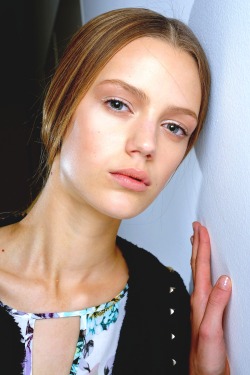 Backstage Jil Sander Spring 2013