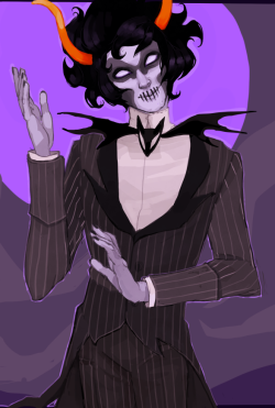 rumminov:   Anonymous asked you: kurloz dressed as jack skellington