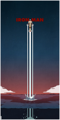 geek-art:  Matt Ferguson - Iron Man Awesome Iron Man poster by Matt
