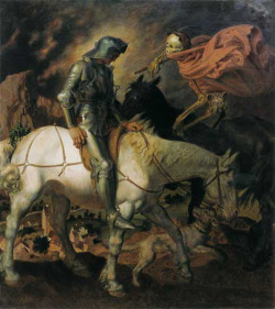 Don Quixote Knight and Death - Theodor Baierl