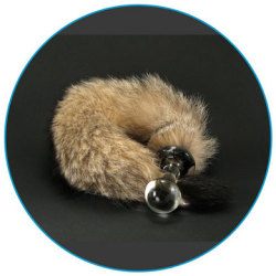 bestsextoy:  Crystal Minx Kitt Fox Tail Plug The Crystal Minx