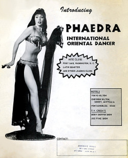 Introducing..    PHAEDRA  –  “International Oriental
