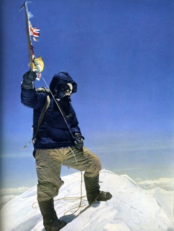 vietnamization:  Sherpa Tenzing Norgay of Nepal reaches the summit