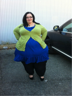 mssmurder:  OOTD Cardigan Walmart 4x Dress old navy 4x Leggings