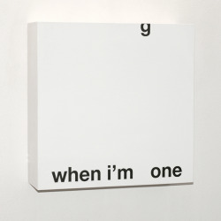 visual-poetry:  “one” by anatol knotek 