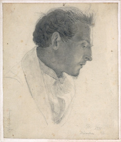 Lorenz Frølich (Danish, 1820-1908), Portrait of the artist Friedrich