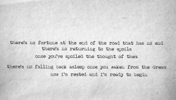 favoritelittlelyrics:  The Avett Brothers, “February Seven”